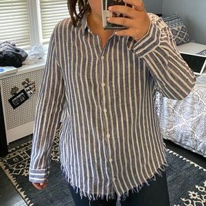 Beachlungelounge beach button down blouse